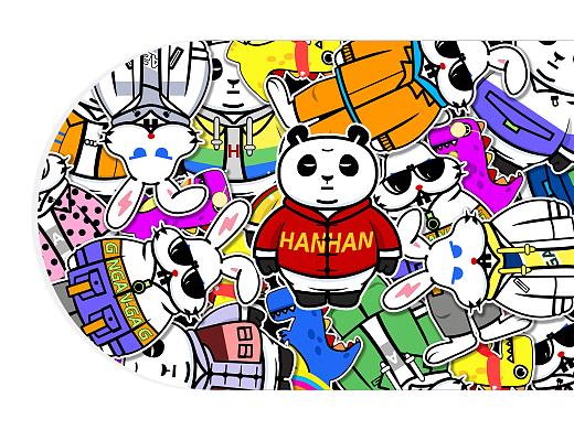 四明内家拳文创设计（个人主页-ZNTMzOTUxMDA=） - IP形象 - 站酷设计师小洪规划局原创素材 - 站酷ZCOOL