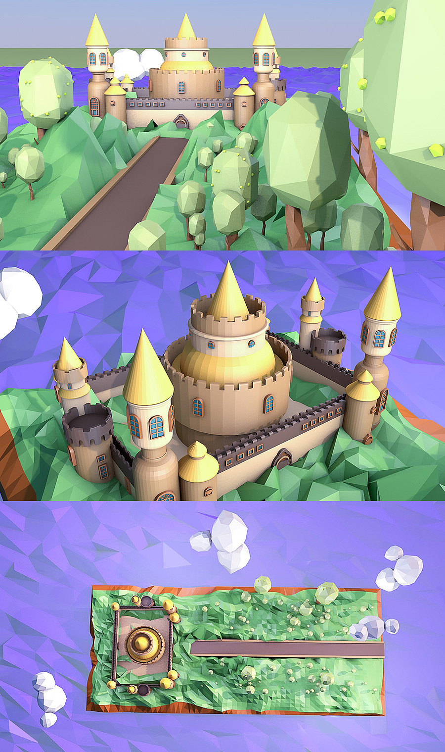 C4D 电商双11应用 店装 首页 低多边形Low Poly(图ZNjM0MDcwNDQ=) - 其他三维 - 站酷设计师duan333333原创素材 - 站酷ZCOOL