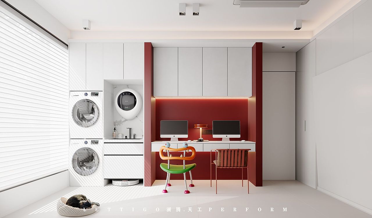 多巴胺风格让家居生活变得五颜六色