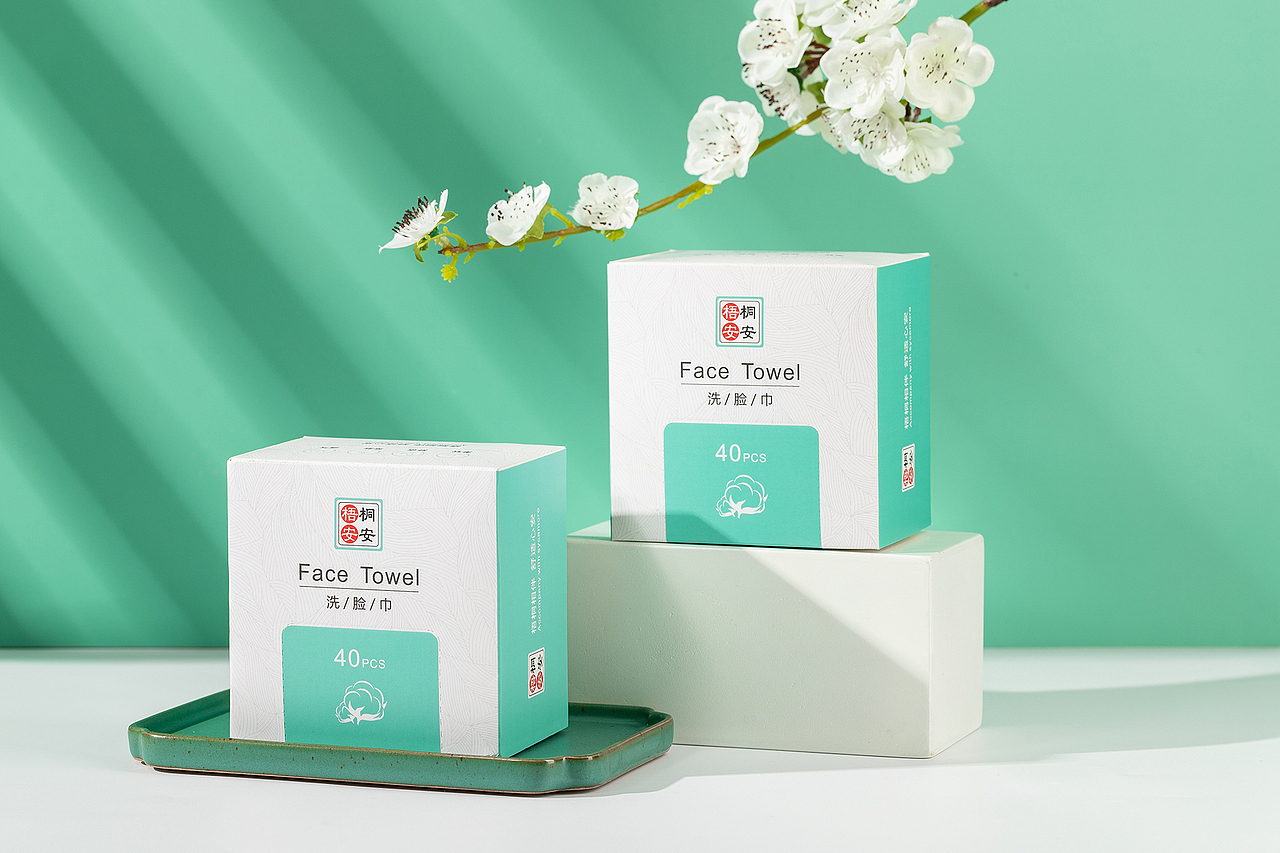 创意摄影 × 个人护理洗脸巾 × 清雅婉约 × 辰光摄影