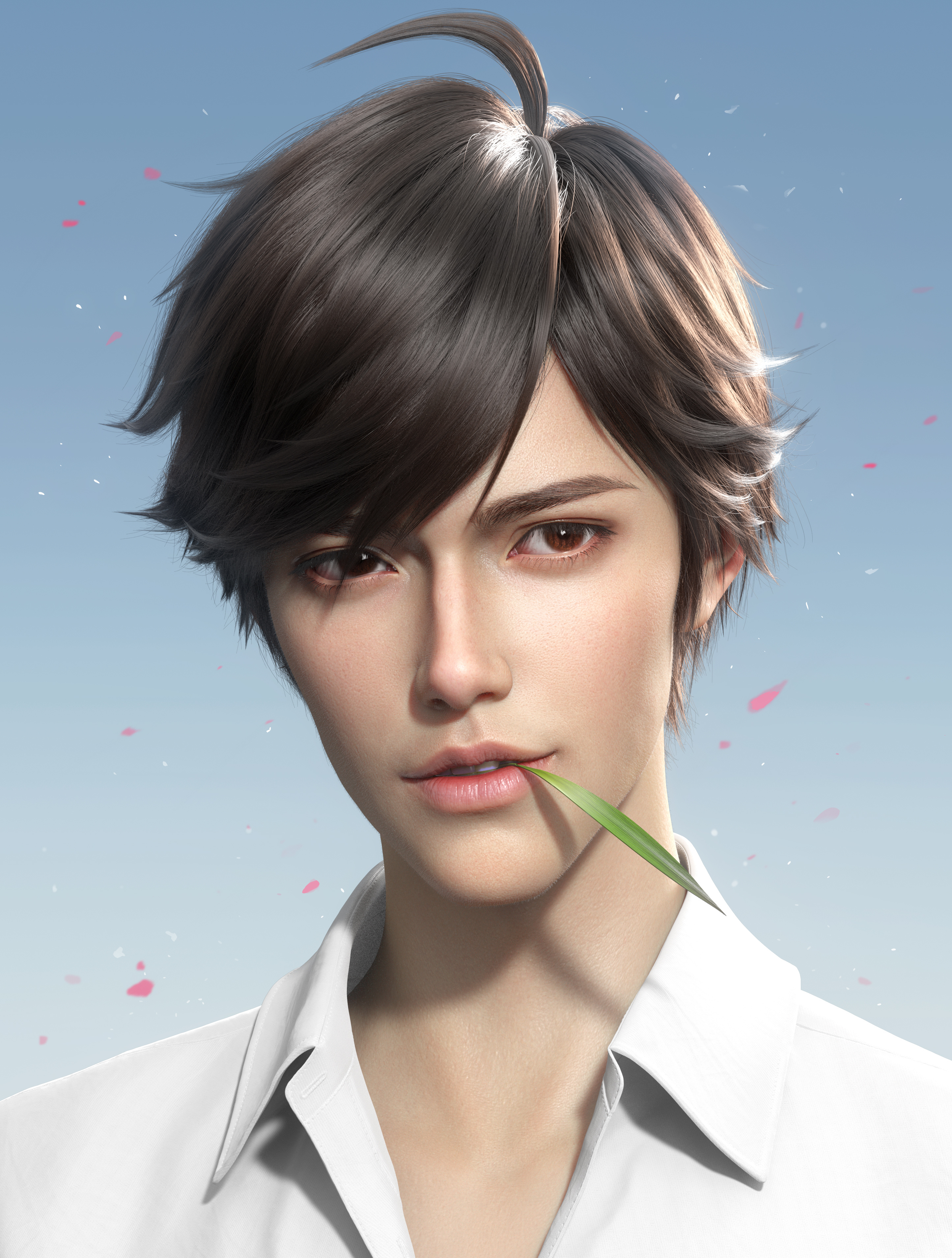 依古奈斯高精度海报cg角色-王者荣耀-李白