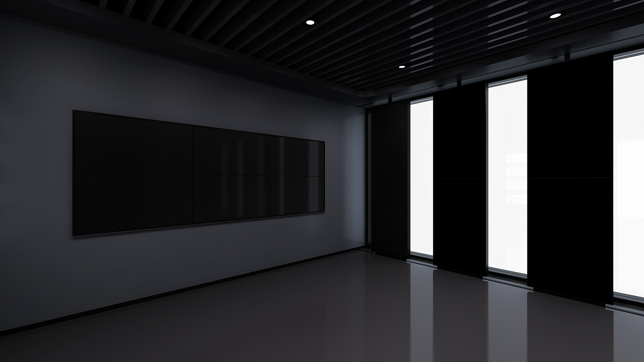黑白设计|空间|展陈设计|展示设计效果图 - 原创作品 - 站酷 (zcool)