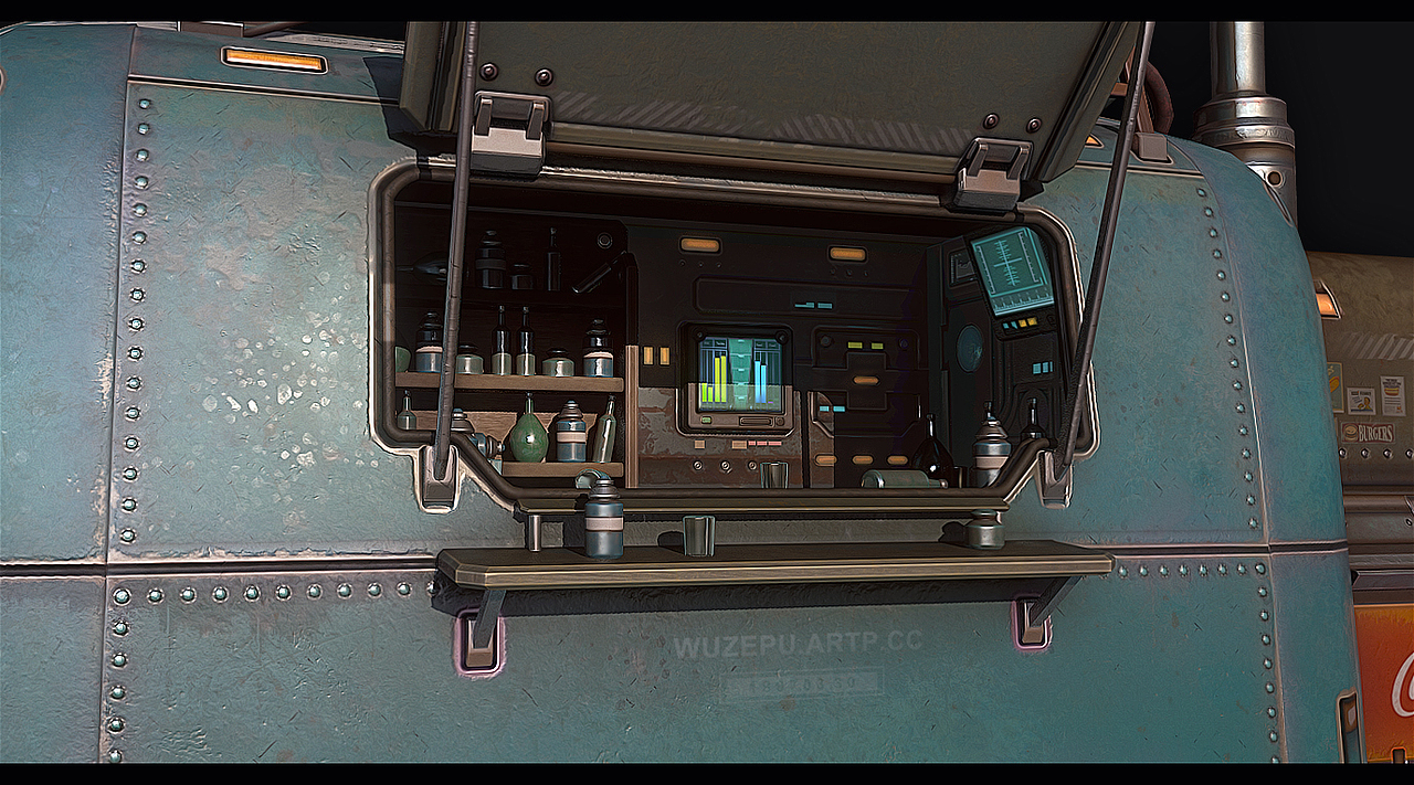 Science fiction hot dog