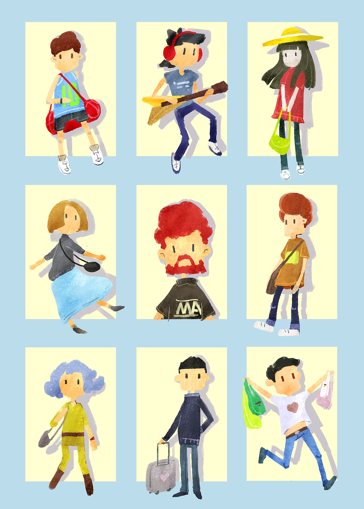 一组随涂练习~~摸个鱼