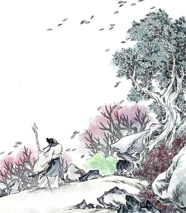 唐诗三百首（图ZMTg4MDA3NDI4） - 商业插画 - 站酷设计师一小步ken原创素材 - 站酷ZCOOL