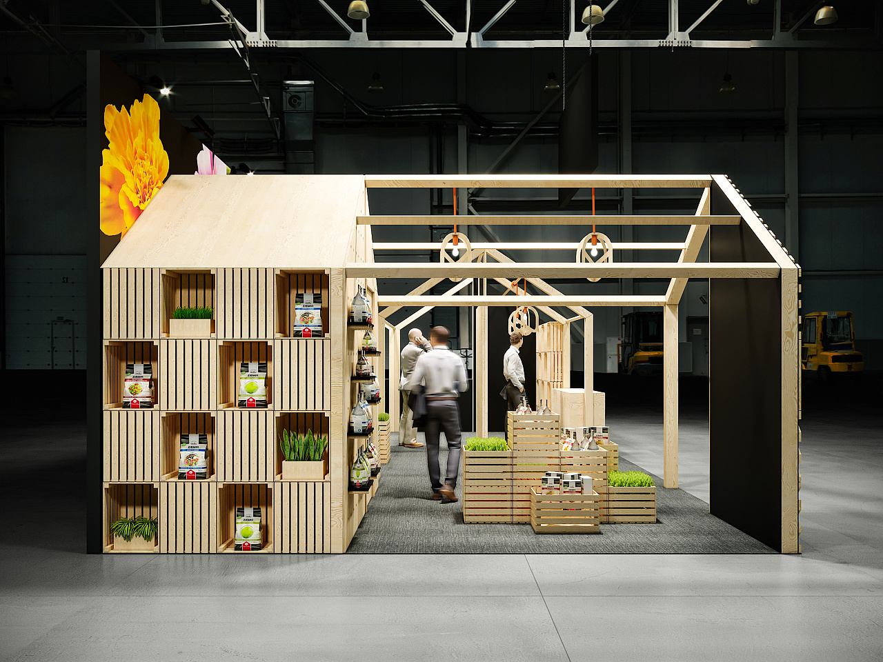 咖啡展厅集市项目|空间|建筑设计|lihuaiyuaa - 临摹作品 - 站酷