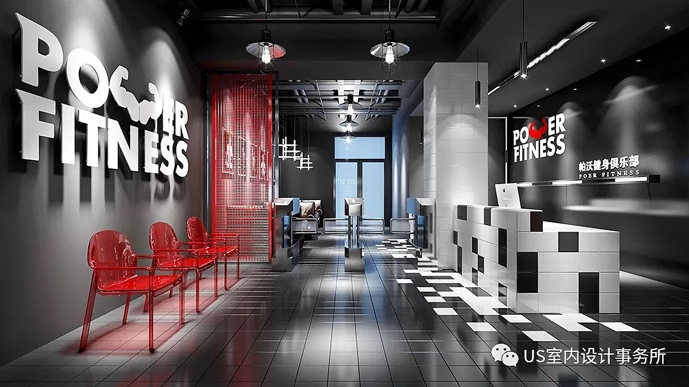健身房设计 健身房案例 12种风格分享 2019（图ZMTQ0OTAyNTY4） - 家装设计 - 站酷设计师US健身空间设计原创素材 - 站酷ZCOOL