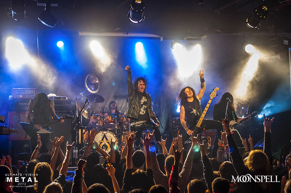 葡萄牙国宝级重金属乐队moonspell2013年北京专场演出