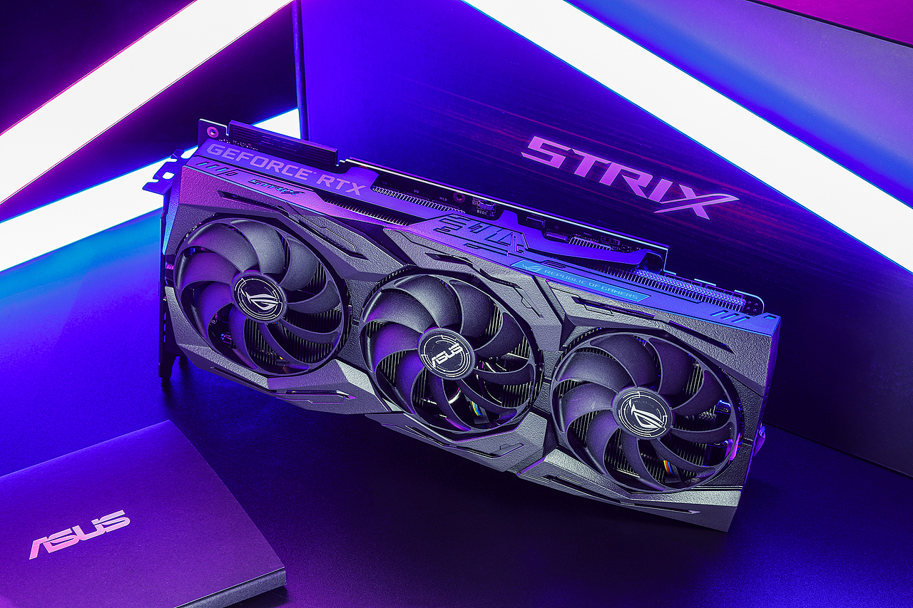 华硕rtx 2080 super显卡图赏