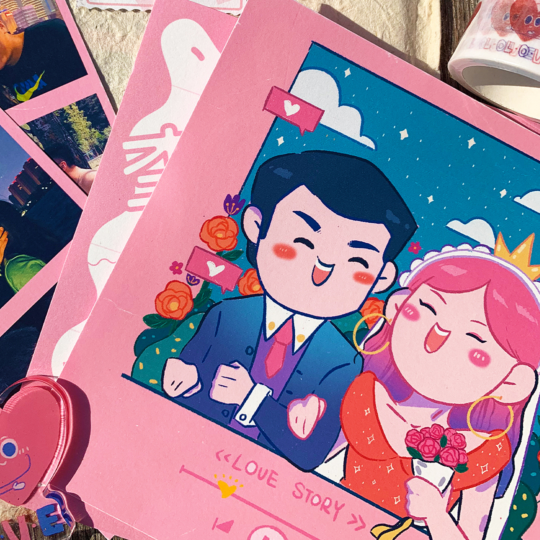 一份请柬 | Love Story | 婚礼进行时 | 喜帖（图ZMjMzMzQxNDc2） - 商业插画 - 站酷设计师抹茶拿铁好喝原创素材 - 站酷ZCOOL