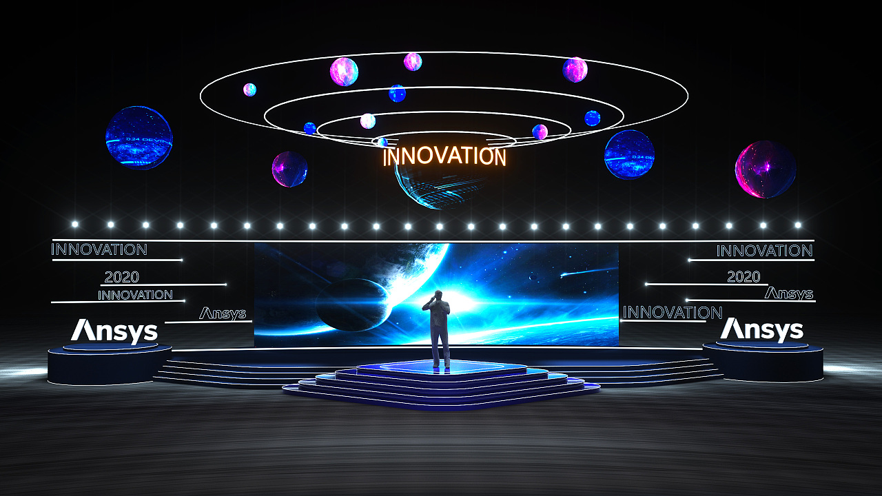 虚拟舞台设计 - 原创作品 - 站酷(zcool)