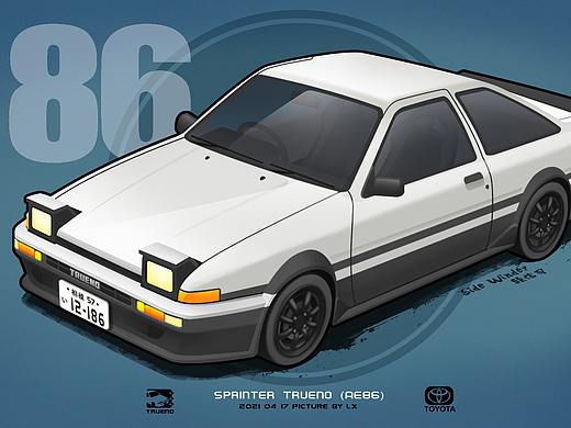 乾信司 Toyota Sprinter Trueno(AE86)