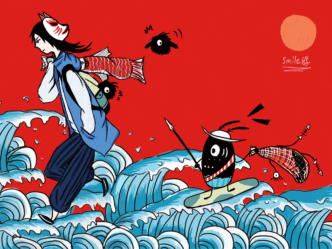 最后的是明信片~