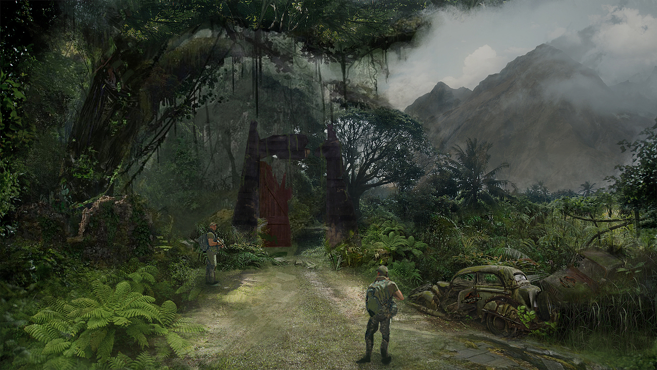 电影场景概念图