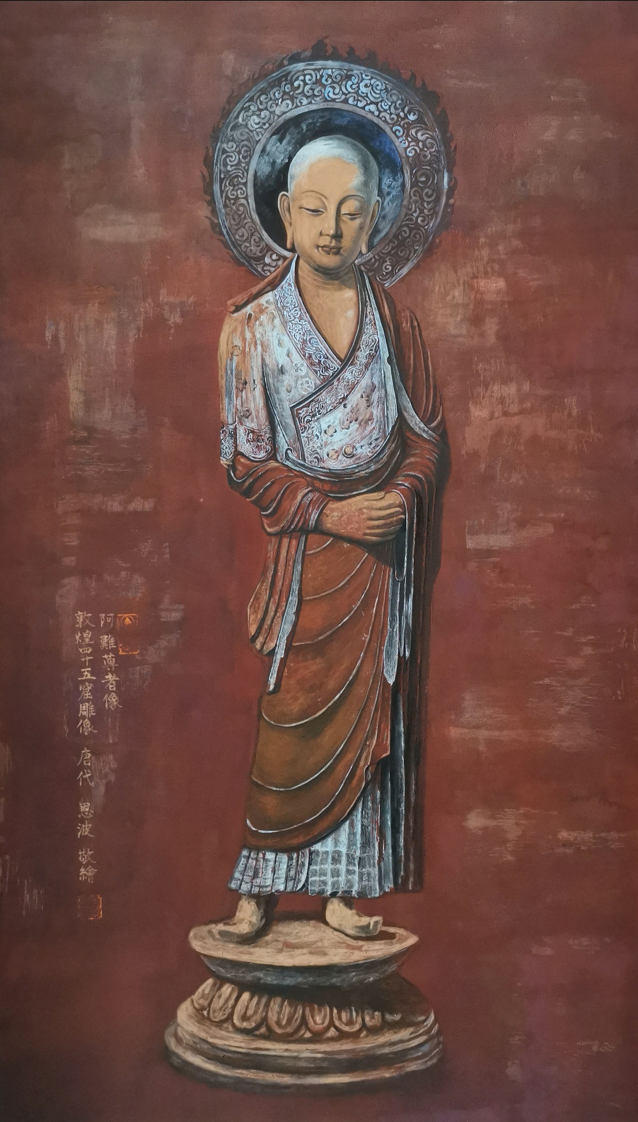 岩彩画（图ZMjM1MTczMzg4） - 绘画 - 站酷设计师汪恩波岩彩绘画原创素材 - 站酷ZCOOL