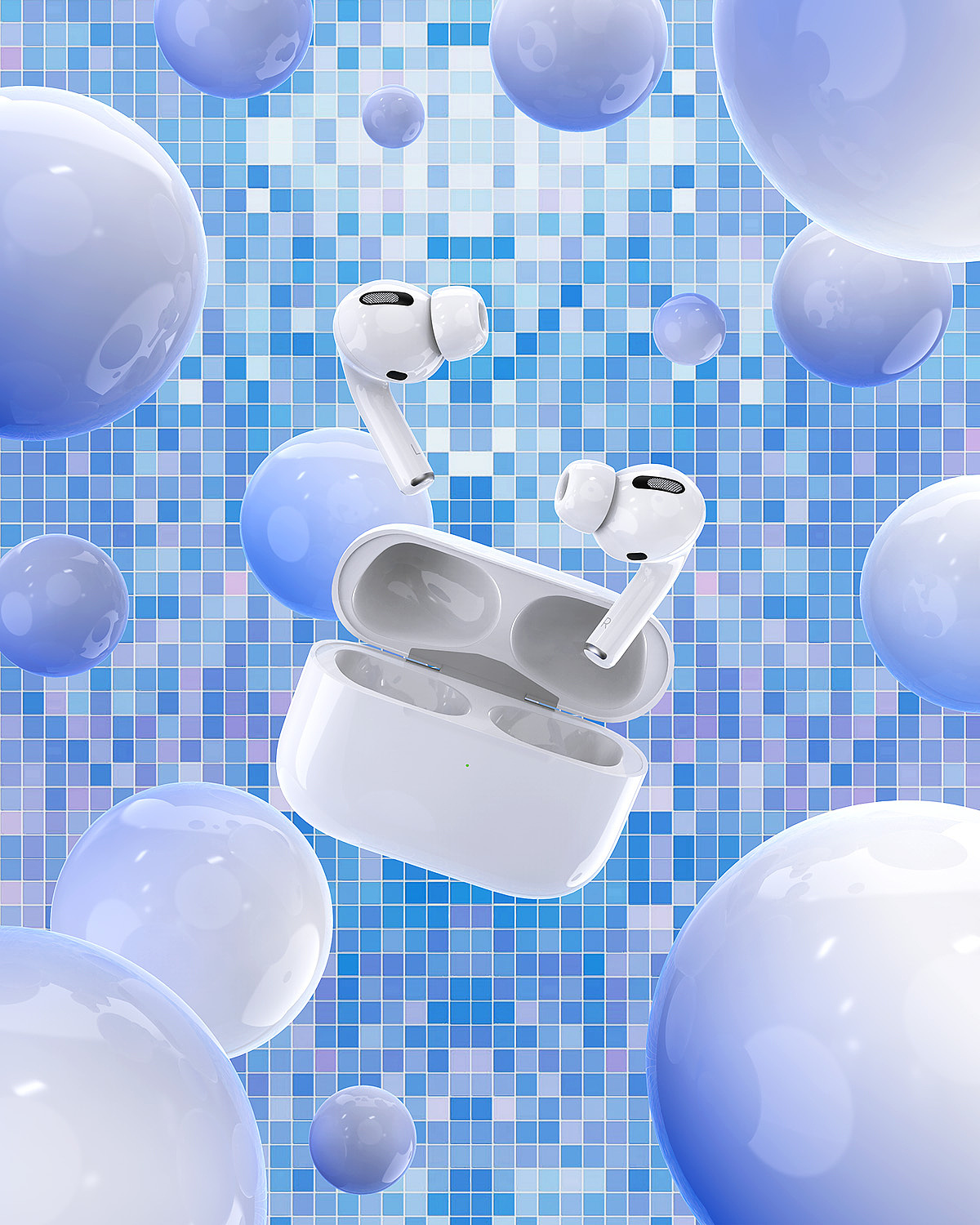 AirPods Pro建模渲染