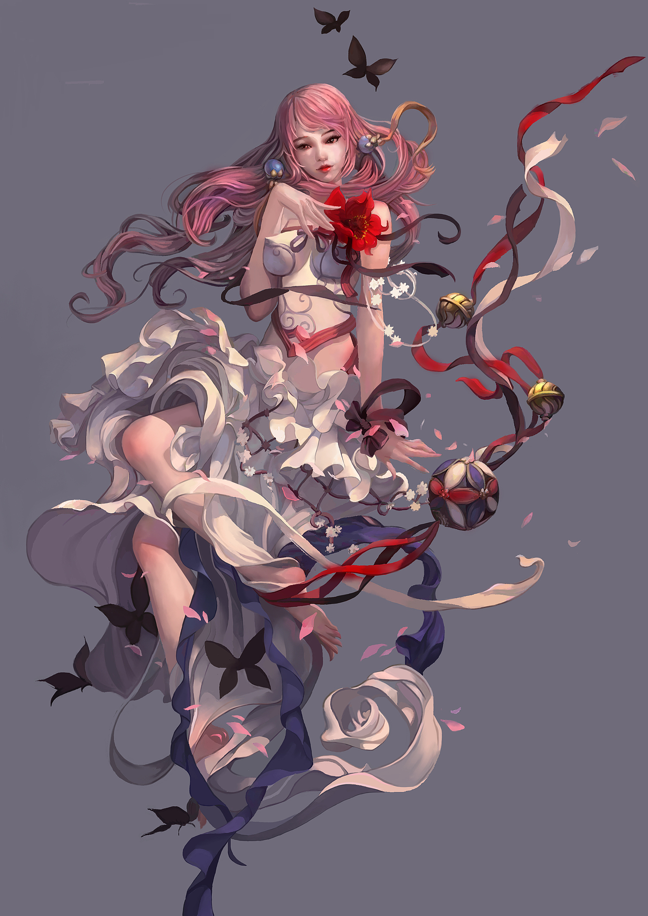 厚涂薄图cg绘画人物绘画