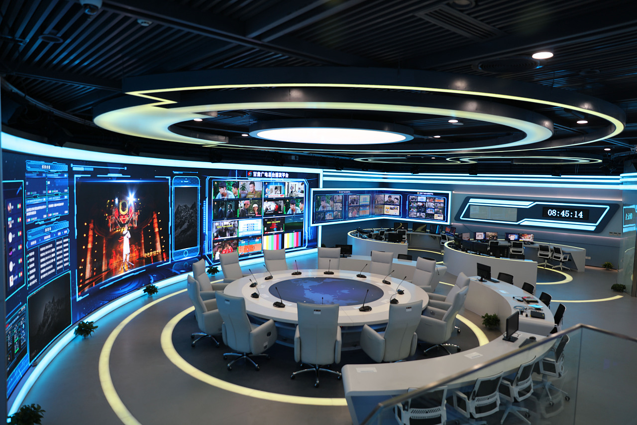 甘肃省广电总台全媒体新闻指挥中心