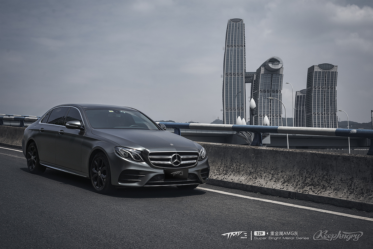 奔驰e300装贴amg灰|工业/产品|交通工具|tmd汽车摄影_原创作品-站酷