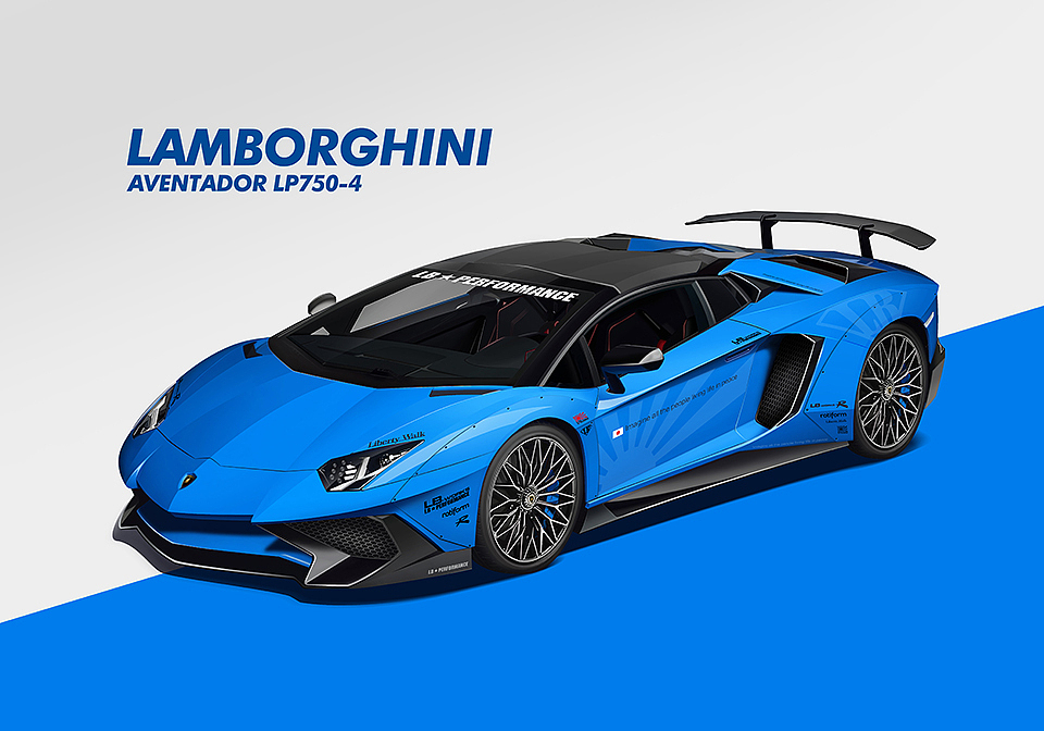 LB-Lamborghini-Aventador-LP750-4（图ZOTMxMjkzNzI=） - 其他平面 - 站酷设计师Divinity原创素材 - 站酷ZCOOL