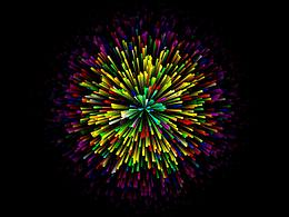 PS滤镜-炫彩烟花