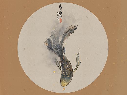 ps-模拟水墨小品国画