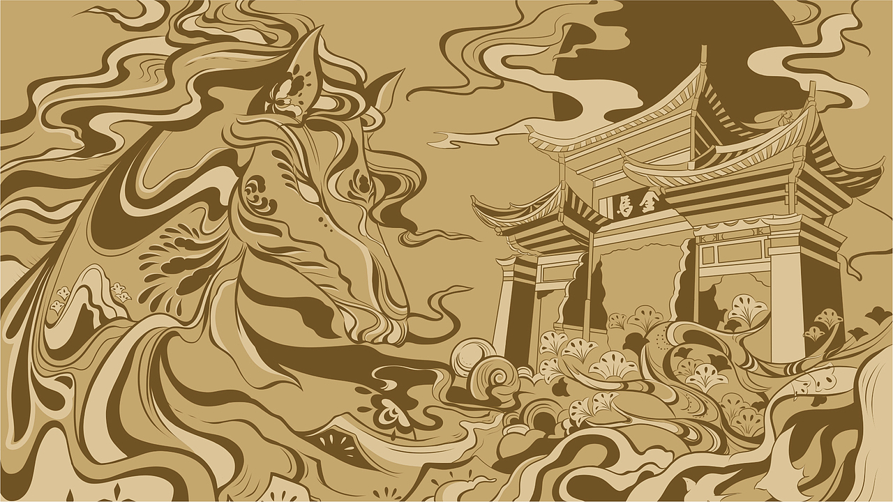 昆明 国潮插画2