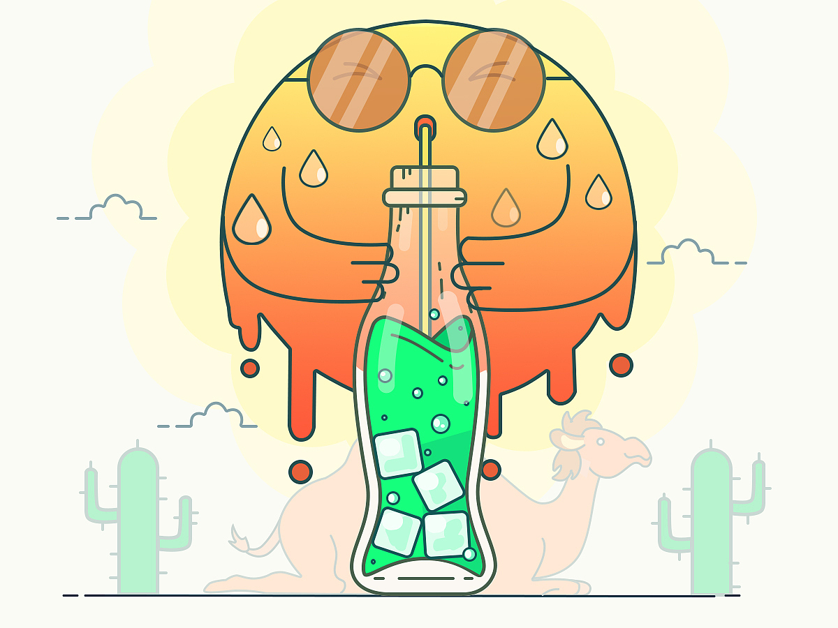 描边插画（图ZMTgxMzAyMjQ0） - 商业插画 - 站酷设计师jsbandg原创素材 - 站酷ZCOOL