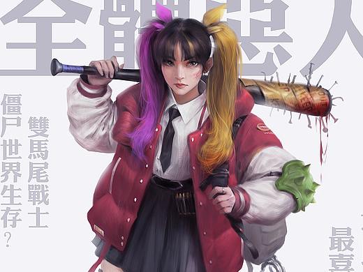 双马尾拯救世界？