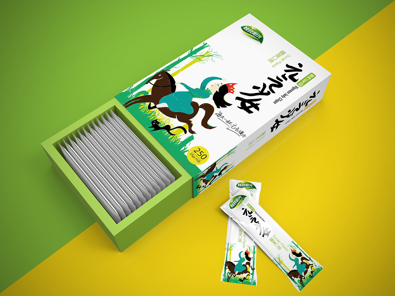 葛根粉包装设计