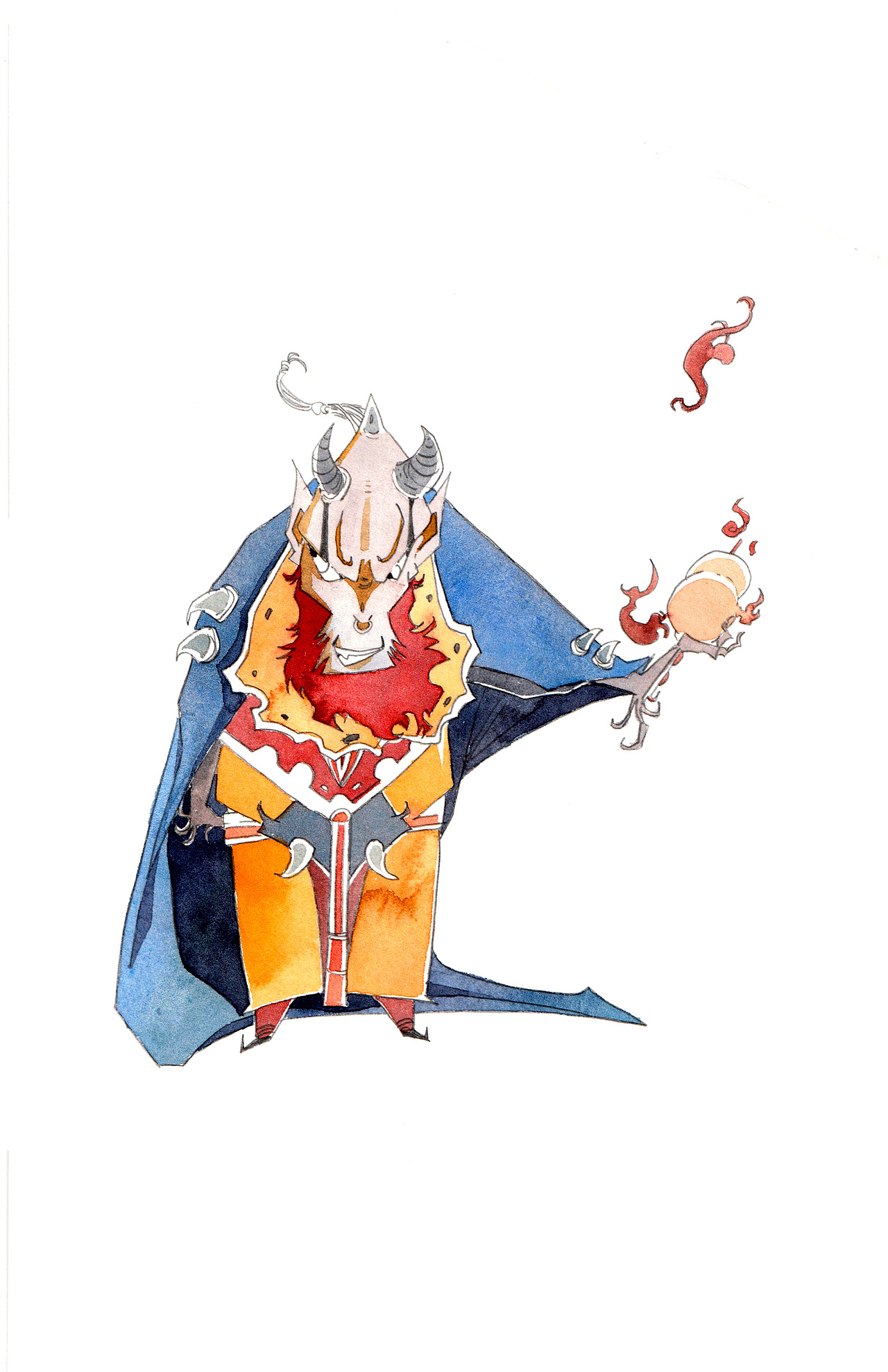 概念水彩绘本“齐天”人物设定集之一（图ZMjUwNDAwODEy） - 概念设定 - 站酷设计师妥妥toto原创素材 - 站酷ZCOOL