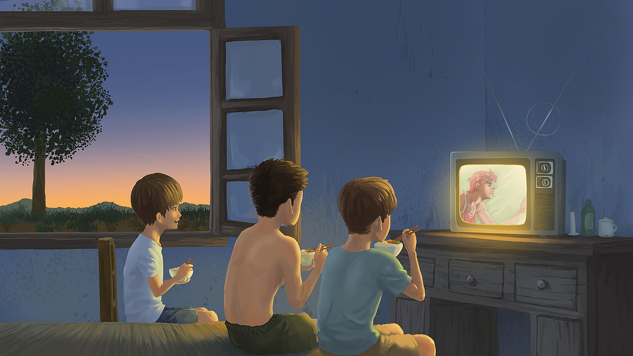 童年回忆 壁纸福利 明信片