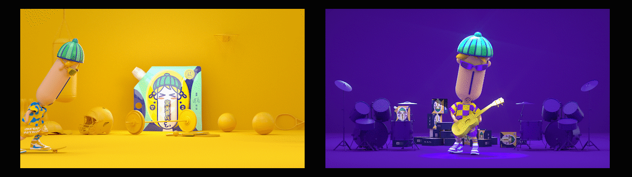 《完美食代》奶昔卡通形象动画（图ZMjA3MTA4NDM2） - 动画/影视 - 站酷设计师Liu__Yu原创素材 - 站酷ZCOOL