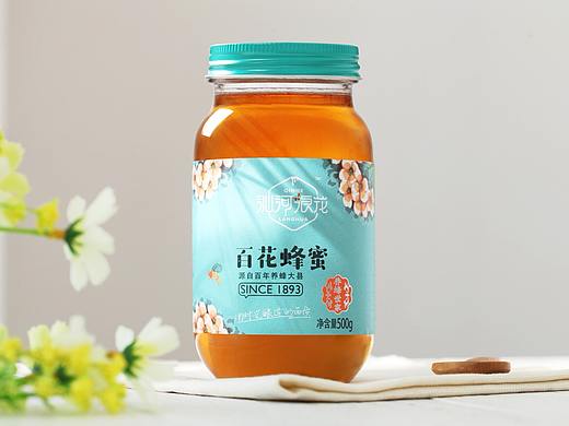 百花蜂蜜摄影