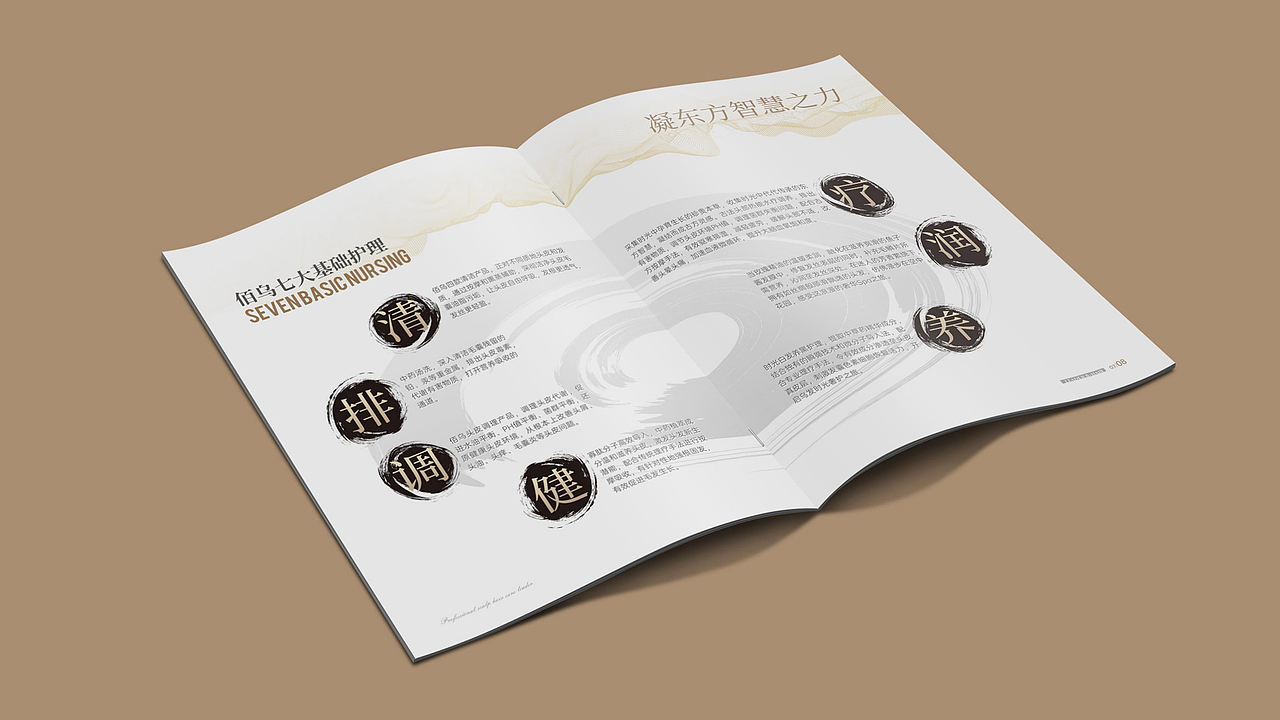 画册设计 护发养发