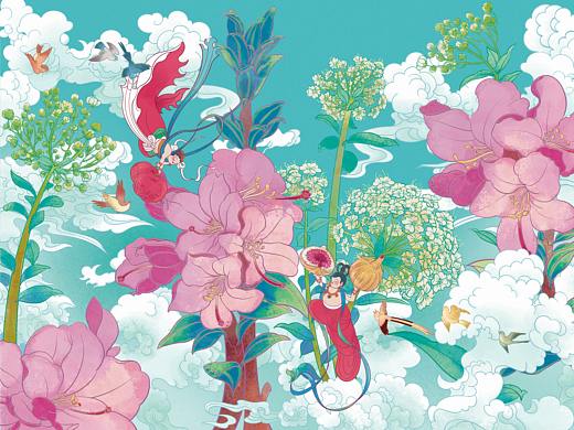 #my CLARINS寻找天然好食肌#花丛秘境