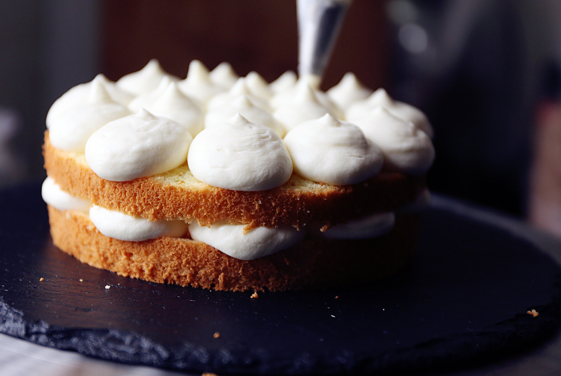 芒果裸蛋糕 简约版 烘焙小能手|摄影|静物|peper - 原创作品 - 站酷