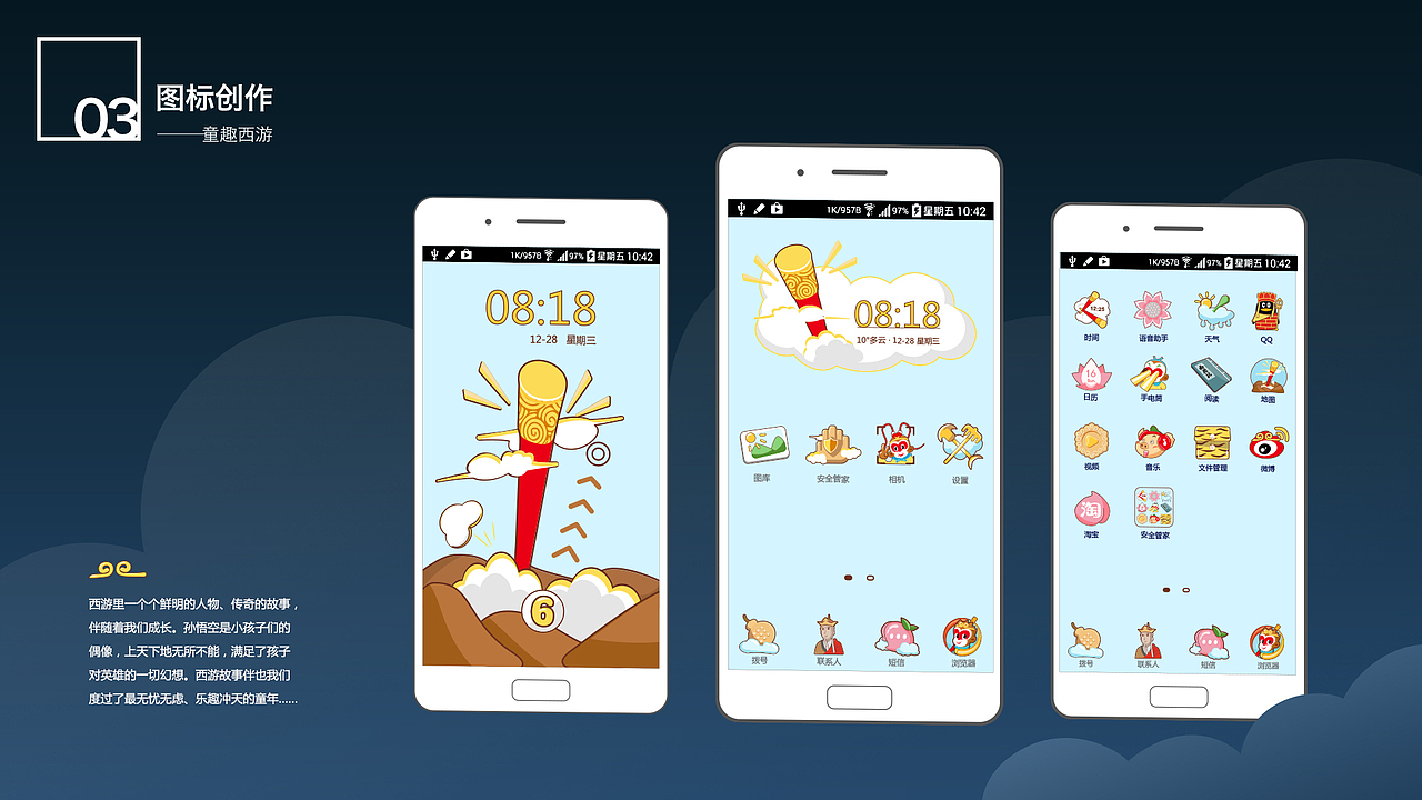童趣西游主题图标设计（图ZNzM0MTIxNjA=） - 图标 - 站酷设计师Fl0rence原创素材 - 站酷ZCOOL
