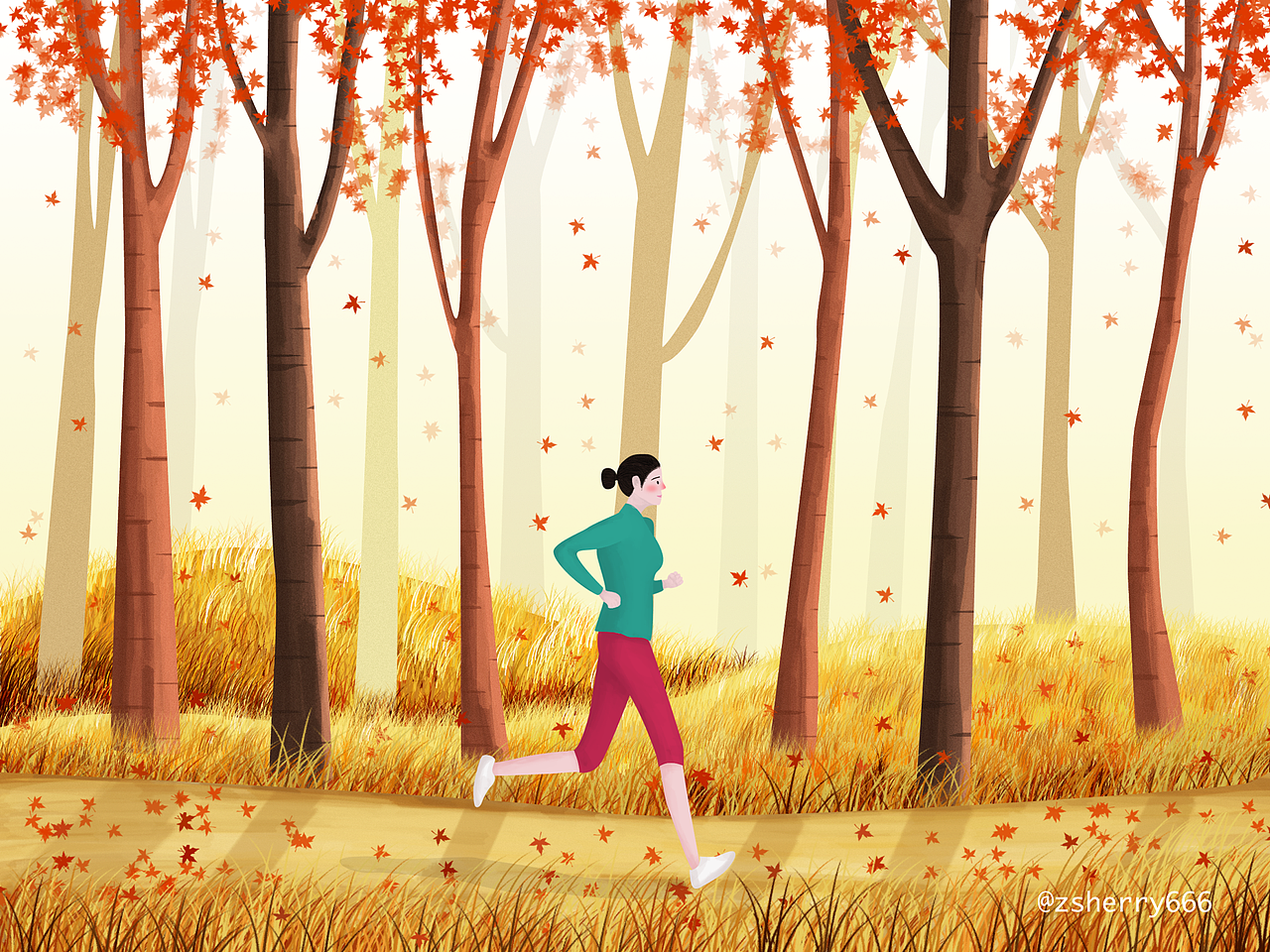 我选择一个人跑步回家,有车水马龙,灯红酒绿。