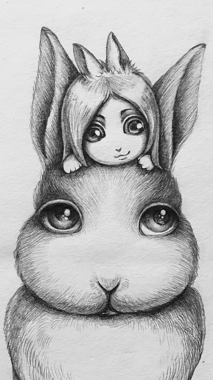 想我的大兔几了…（图ZNTQ0OTA2MTI=） - 创作习作 - 站酷设计师尖耳大左原创素材 - 站酷ZCOOL