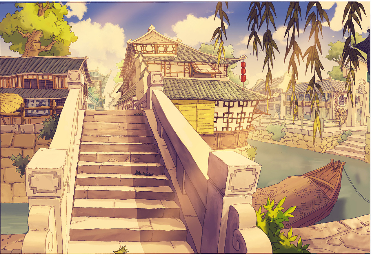 部分动画场景|动漫|动画片|荆棘鸟设计画师_原创作品-站酷zcool