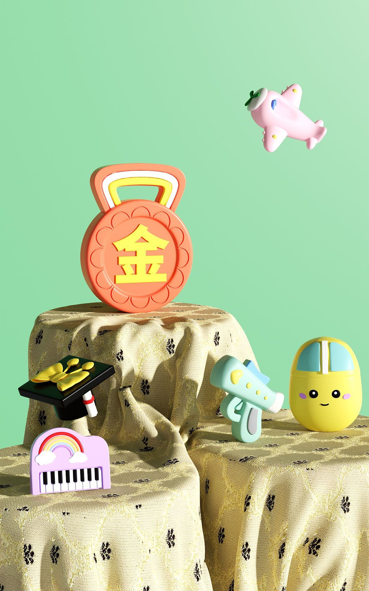 C4D日常作品与日常练习集