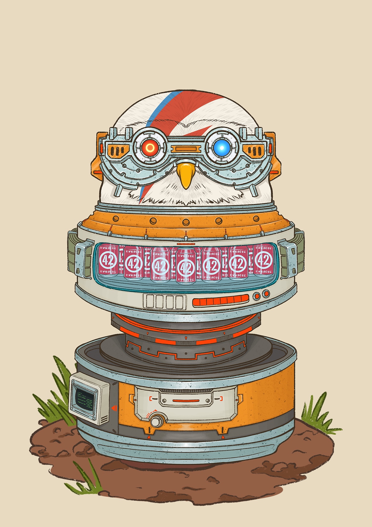 全息废土（图ZMzIyMjE2MDMy） - 艺术插画 - 站酷设计师笔梦墨影原创素材 - 站酷ZCOOL