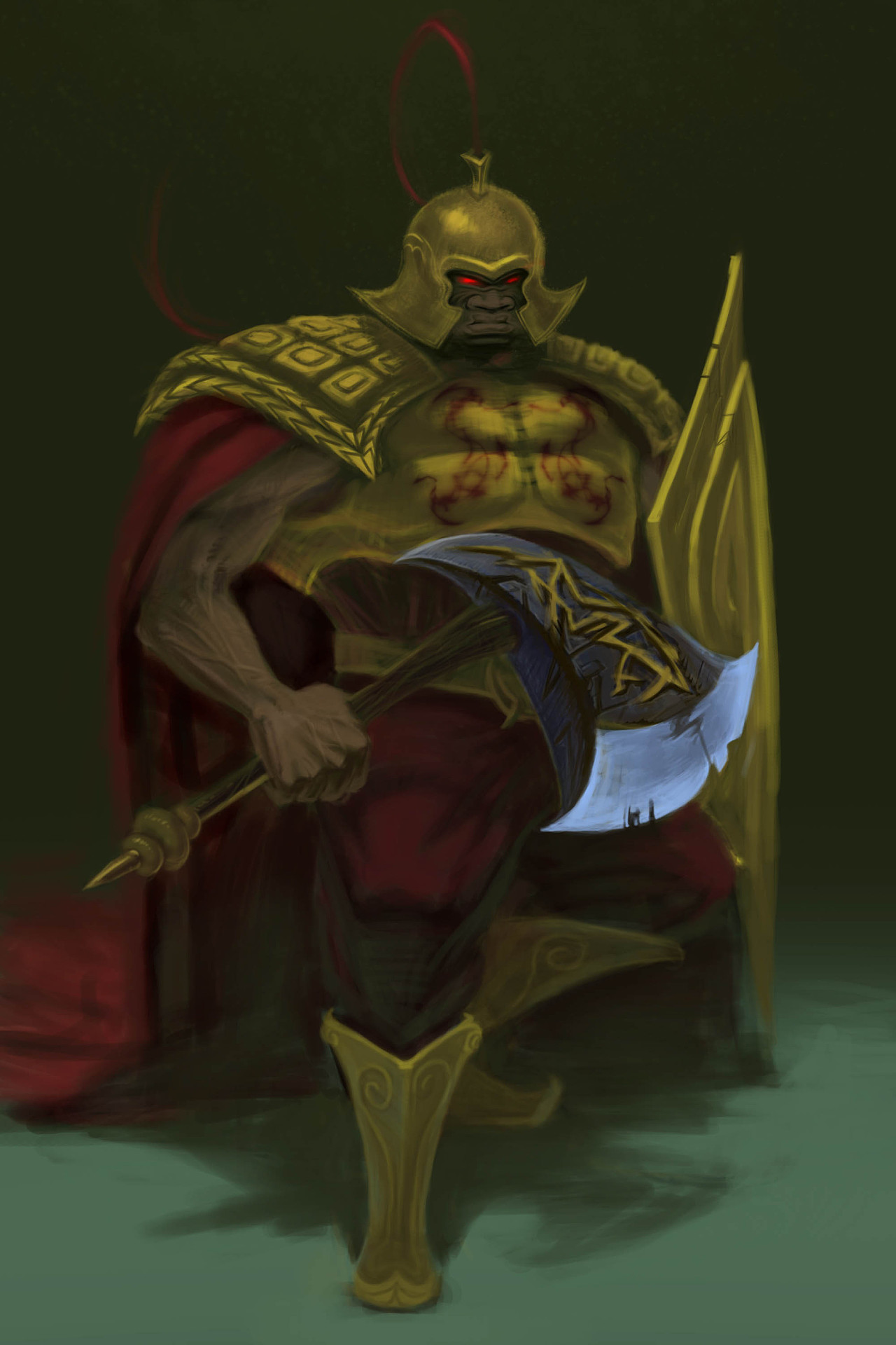 黄金战士 - 原创作品 - 站酷(zcool)