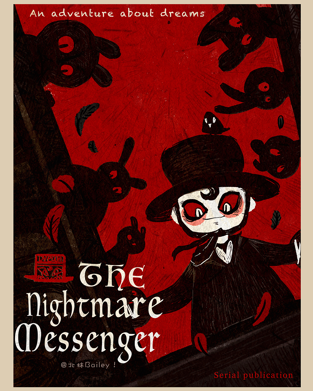《噩梦使者》（图ZMzY4MTIwODky） - 绘本 - 站酷设计师北林Bailey原创素材 - 站酷ZCOOL
