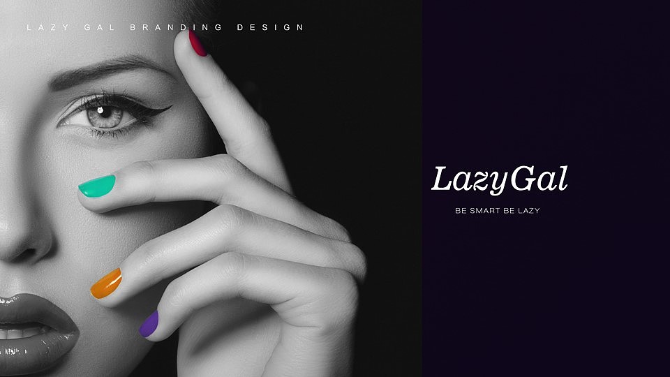 「Lazy Gal妆品」小众品牌的国际范（图ZOTAyNTQ5Njg=） - 品牌 - 站酷设计师Ufans有范品牌原创素材 - 站酷ZCOOL