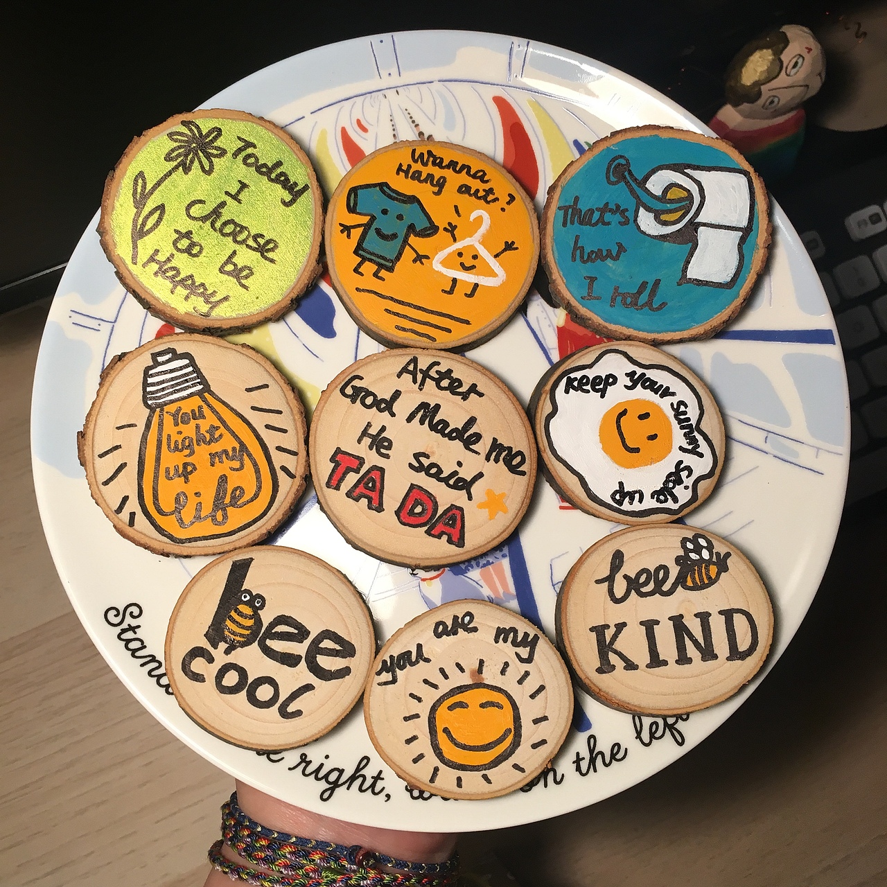 原创手绘冰箱贴