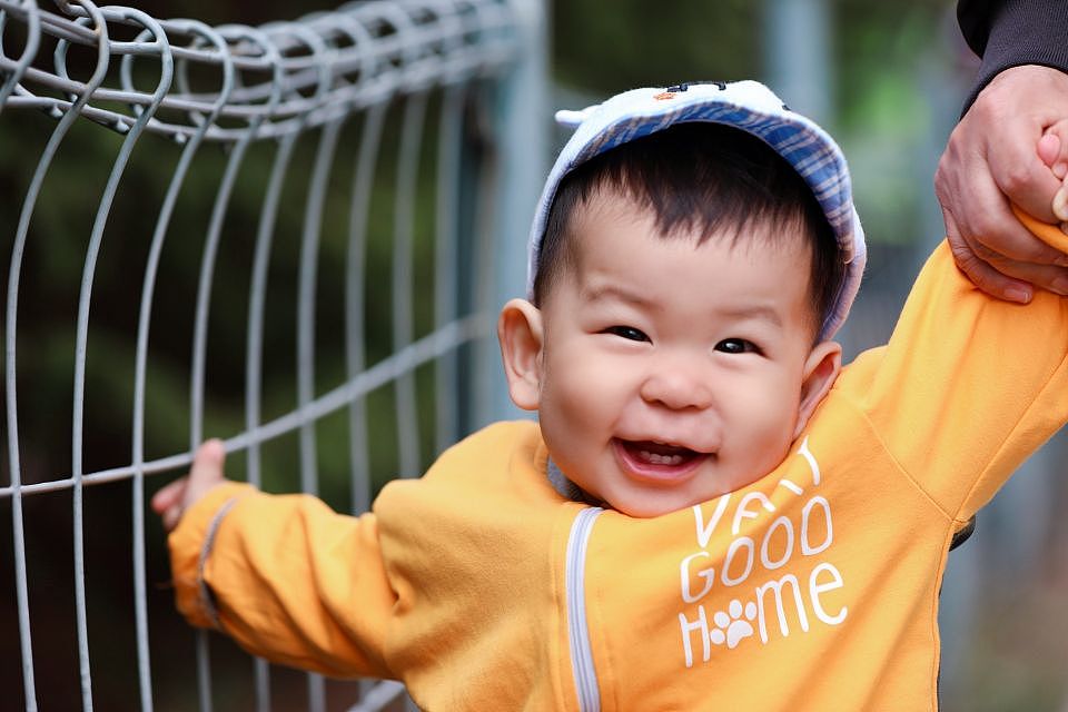 宝贝当当的快乐瞬间