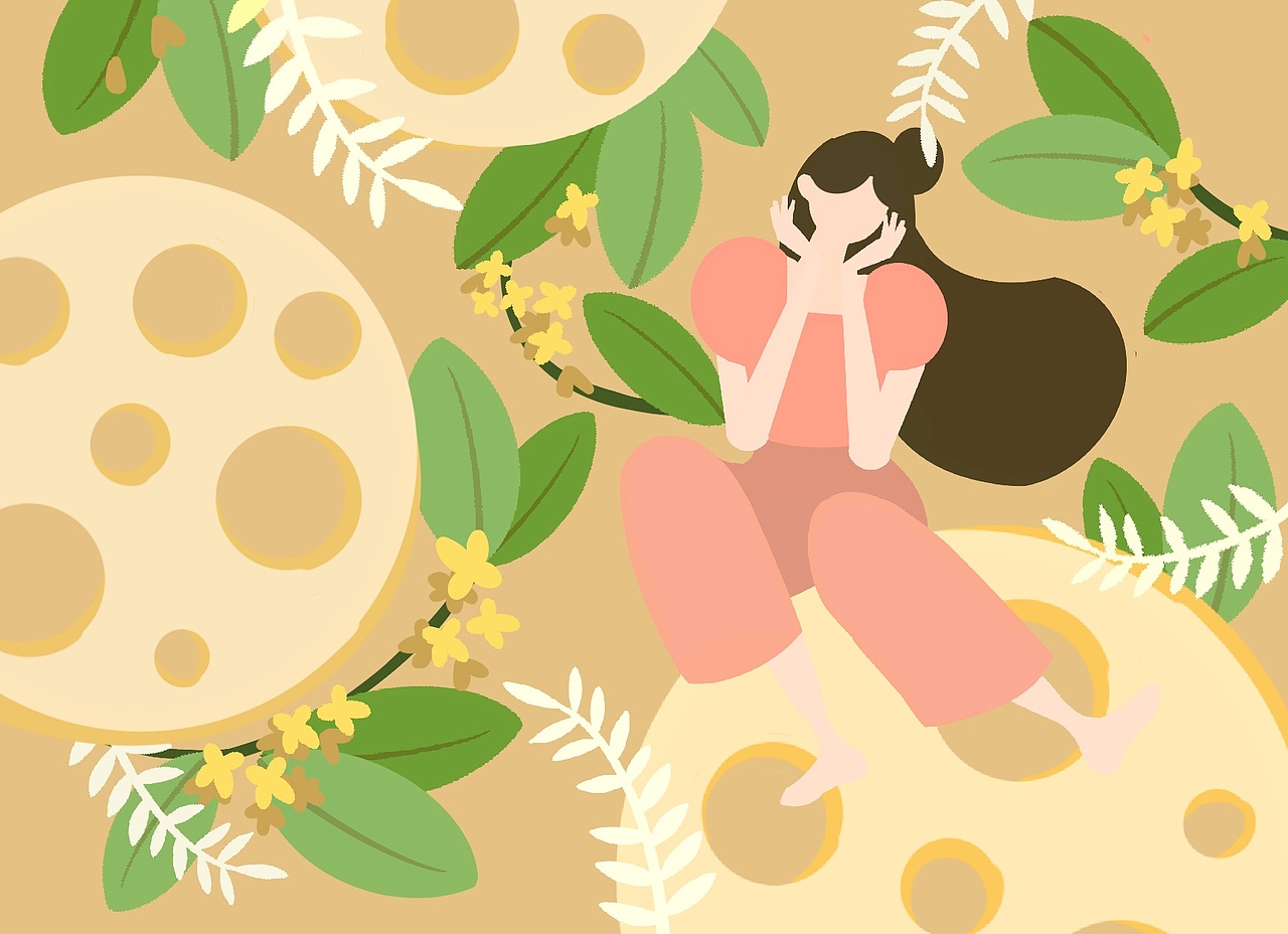 藕粉插画包装设计（图ZMjE5ODk0NjI0） - 商业插画 - 站酷设计师洁宇原创素材 - 站酷ZCOOL