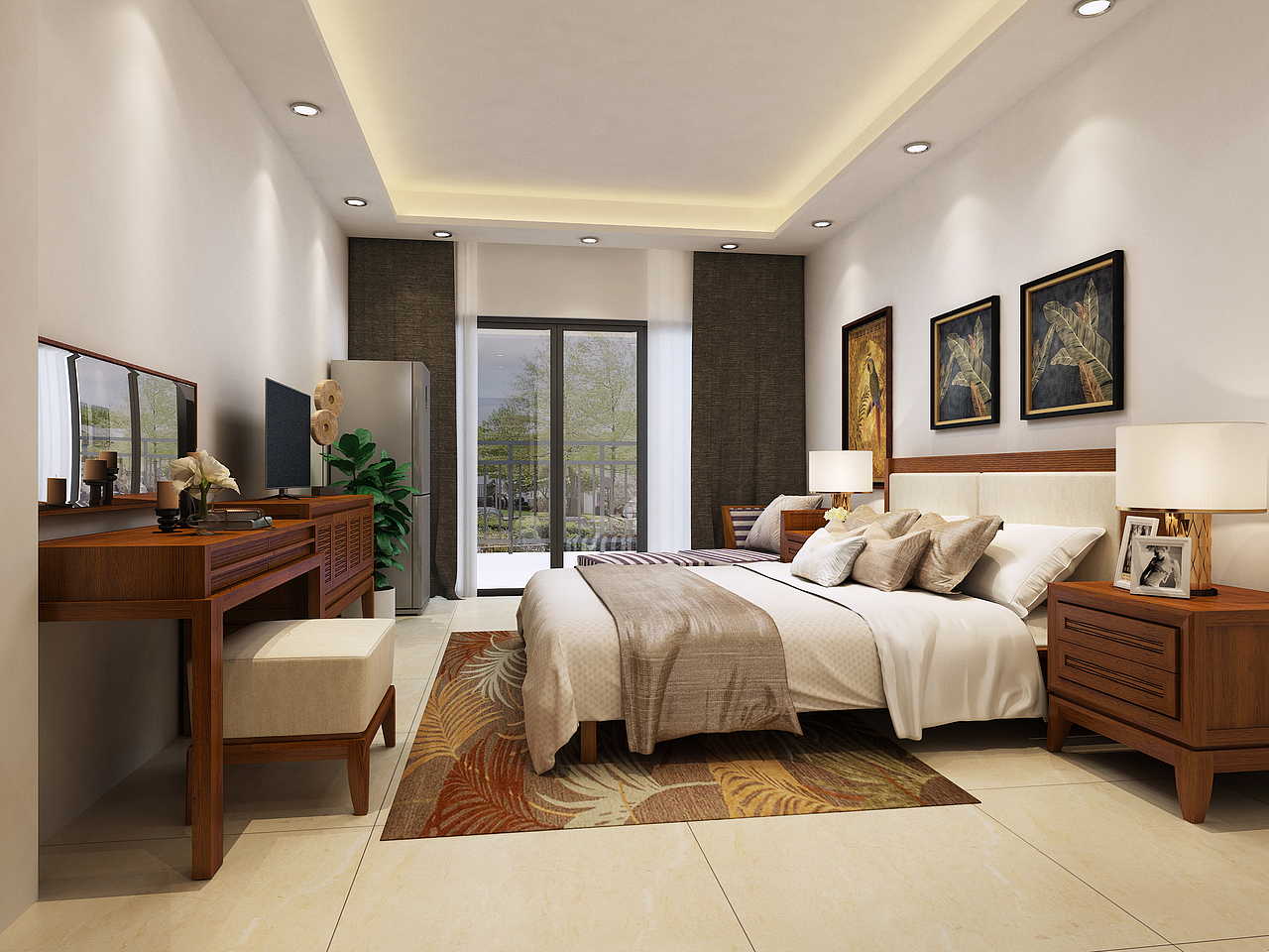 東南亞新中式風(fēng)格新惠康休閑假日酒店公寓設(shè)計（圖ZMTMwMDk1Mjk2） - 家裝設(shè)計 - 站酷設(shè)計師三木印象原創(chuàng)素材 - 站酷ZCOOL